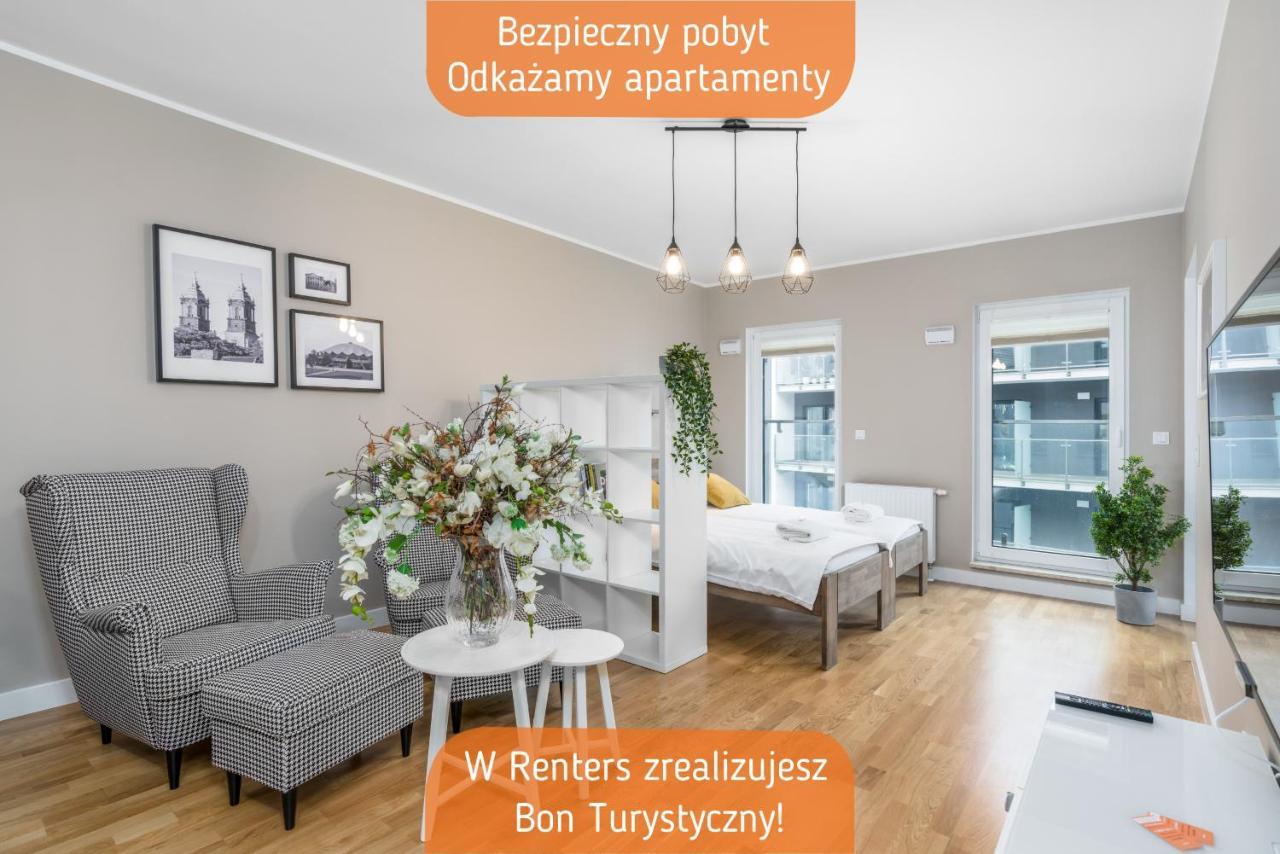 بوزنان Apartament Black & White Mostowa By Renters المظهر الخارجي الصورة